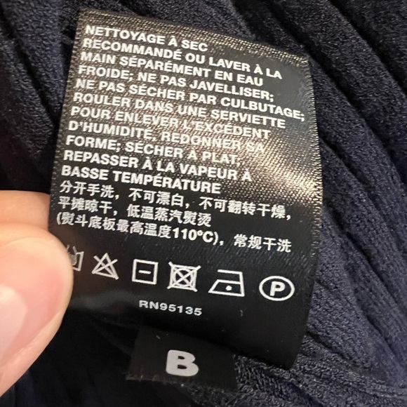 lafayette 148 matching set KNIT RIBBED OPEN FRONT CARDIGAN & bateau neck top L - Picture 15 of 16